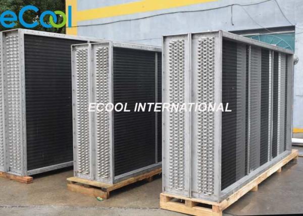 AHU Cooling Coil , Air Conditioner Stainless Steel Fin and Tube Heat Exchanger