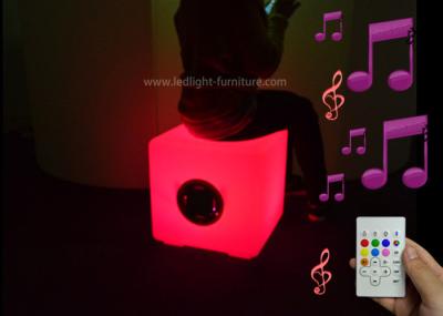 Orador do diodo emissor de luz Bluetooth do controlo a distância 40cm impermeável com luz de lua do RGB