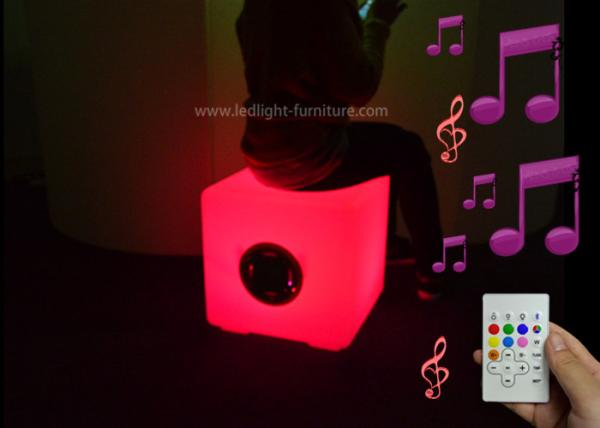 Remote Control 40cm LED Bluetooth Speaker Waterproof With RGB Moon Light