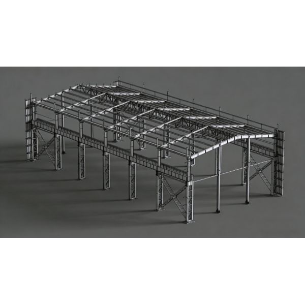 S355 Q235 Modular Heavy Steel Structure Building Workshop Warehouse Buildings