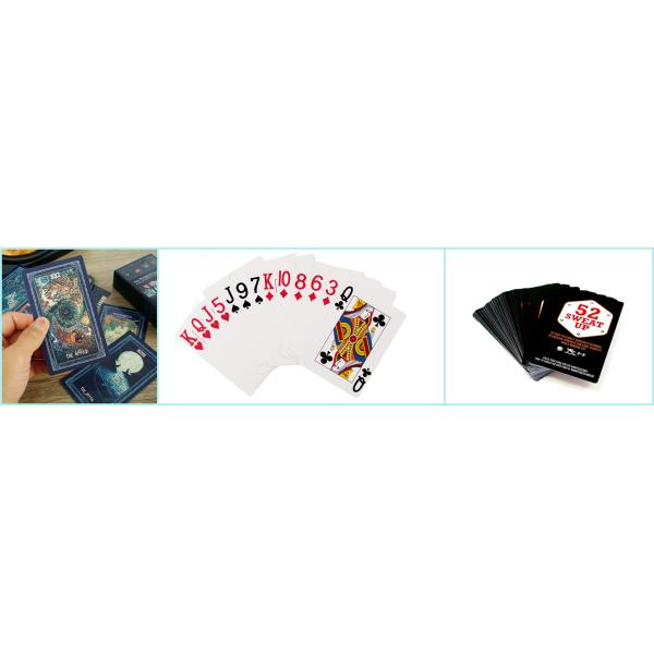 310gsm Blue Core Playing Cards Poker Paper C2S Glossy Finishing