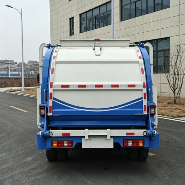 4.5 TONS Pure Electric Small Capacity Kitchen Food Garbage Waste Collection Truck