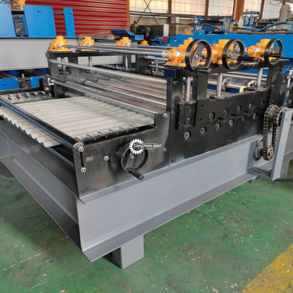 2mm Simple Sliting&Cutting To Length Roll Forming Machine Customzied Size