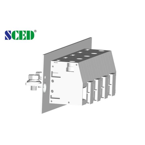 Feed Through Panel Terminal Blocks Electrical , Wire Terminals Connectors