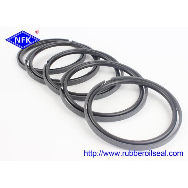 Bronze PTFE Hydraulic Piston Rings 30-90 Shore Hardness For Excavator
