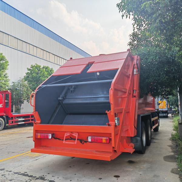 FAW JK6 Waste Compactor Refuse Collection Garbage Truck Refuse Collection Compression Machine Vehicle