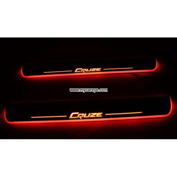 Holden Cruze auto accessory LED moving door scuff led lights suppliers