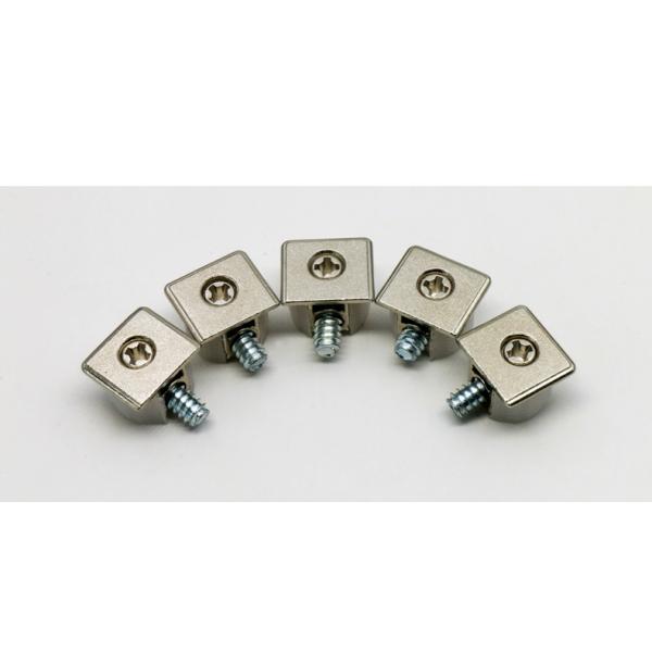 Cabinet Furniture Plastic Joint Connectors M6 Screws Shelf Supports for Mail Packing