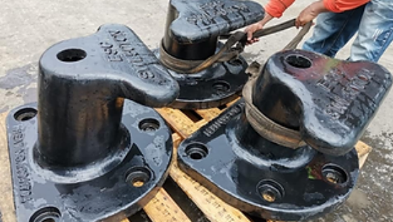 Single Bitt Cast Iron Mooring Bollard for Sale Bollard and Curved Bollard