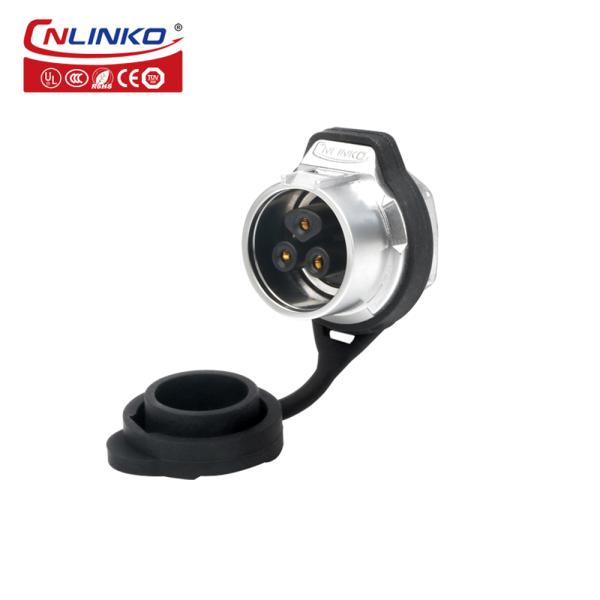 CNLINKO LP16 Power Function signal Generator Male Female Series Waterproof 3 Pin Aviation Industrial Power Connector 10A 400V