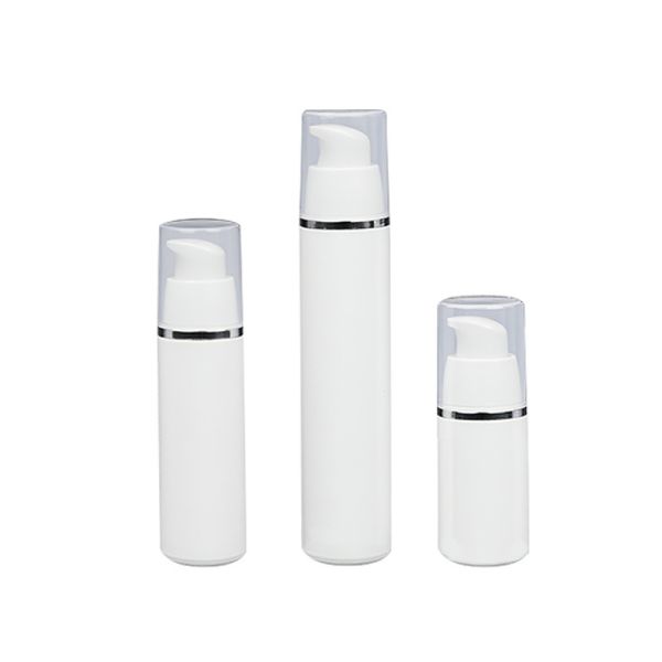 Wholesale 15ml 30ml 50ml Airless Pump Bottles for Skincare with OEM ODM Customization in Food Grade PP