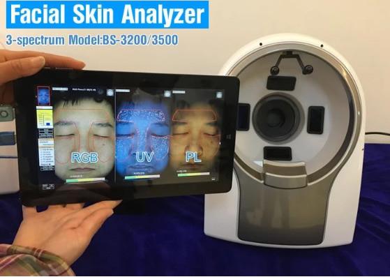BS-3200 Analizadores Piel Canon Camera 3D Facial Skin Analyzer for Depth Area