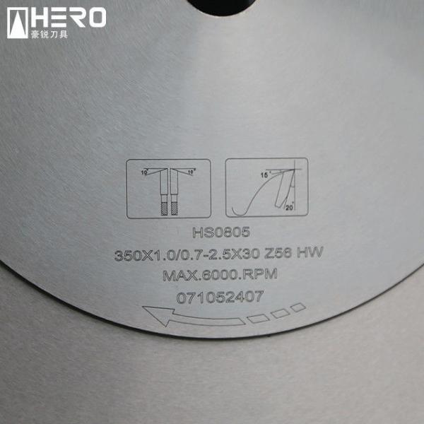 Accurate Rip Saw Blade , Thin Kerf Ripping Blade Resists Bending Deflection