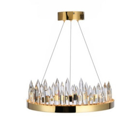 Metal Crystal Polished Pendant Chandelier Lights 110V / 220V