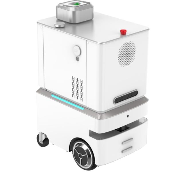 AGV Disinfectant Spray Robot 5m H2o2 Dry Fog Machine Disinfectant