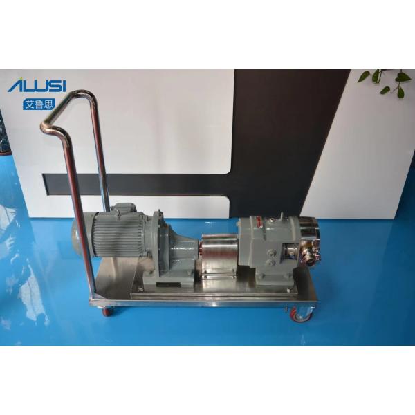 Bomba de aço inoxidável do rotor da descarga da bomba do lóbulo da planta cosmética