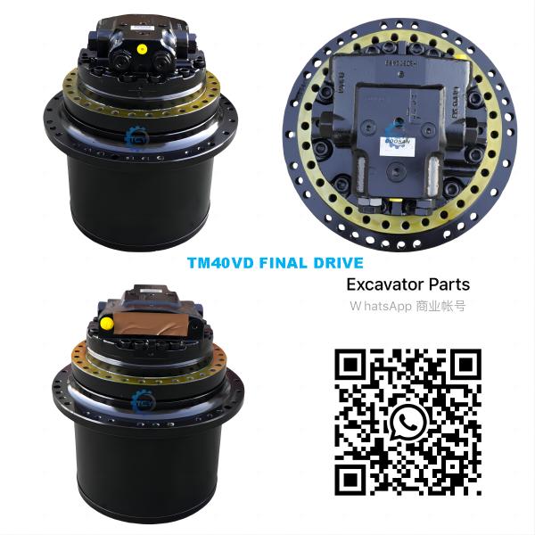 17040100039A 17040100039B K1050444 DX225 Doosan Travel Motor Assy Final Drive With Motor And Reduction