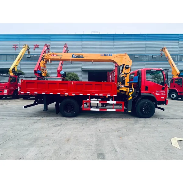 Best-Selling 4X4 Car Crane Truck and 8t Straight Arm Car Crane Truck