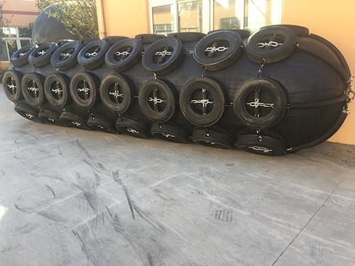 Dia 1000mm Explosion Proof Pneumatic Marine Inflatable Fender With Safety Valve