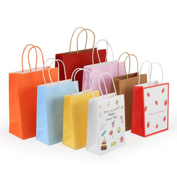 Bolsas de papel Kraft com logotipo
