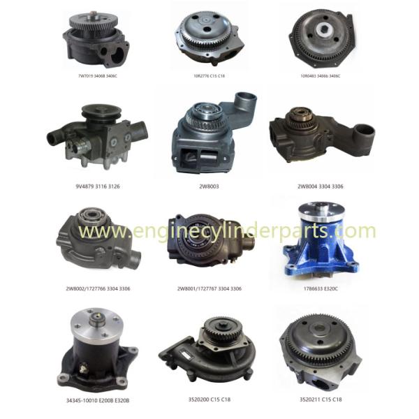 Engine Water Pump 10R2776 For CAT C15 C18 Staight Teeth Gear