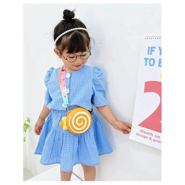 Lolipop Silicone Round Pencil Case For Stationery Supplie Pencil Pouch School Supplies Makeup Bag Storaoge Container