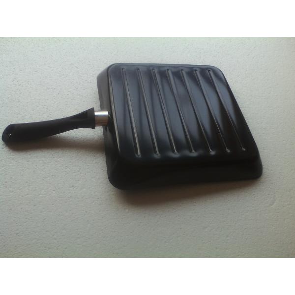 сковорода квадрата алюминия 26КМ, Нонстик проштемпелеванный лоток пекарни