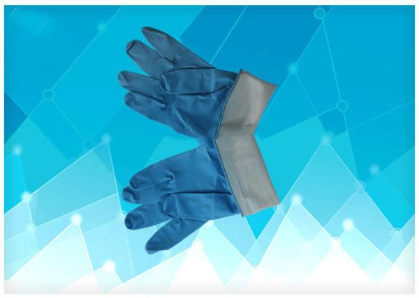 0.15mm Thickness Sterile Rubber Gloves , Pe Disposable Gloves Dustproof Durable