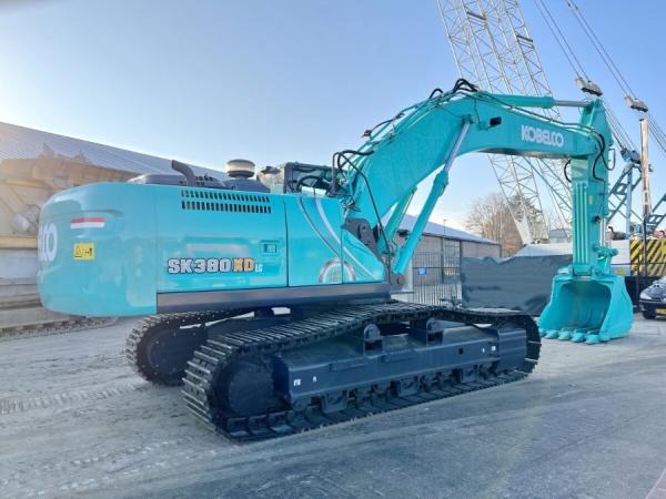 Excavateur Kobelco SK380XD d'occasion de haute performance pour l'exploitation minière