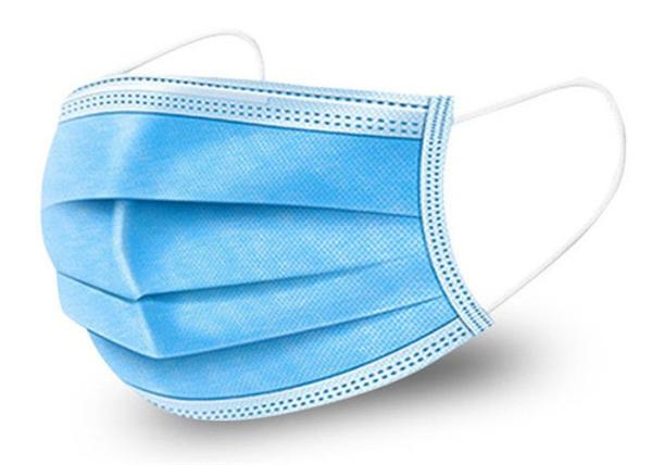 3 Ply Unisex Gender Disposable Dust Mask , Disposable Breathing Mask Earloop Style