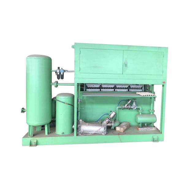 Semi Automatic 1000Pcs/h Paper Egg Tray Machine /Pulp Molding Machine Price With Metallic Dryer Fast Simple Small Business Idea 