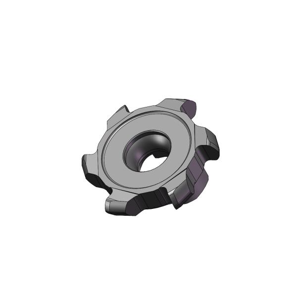 Insertos de carburo con recubrimiento PVD HYMG19-27465-2R4.1 HYB108 para mecanizado de aleaciones de titanio y otros materiales