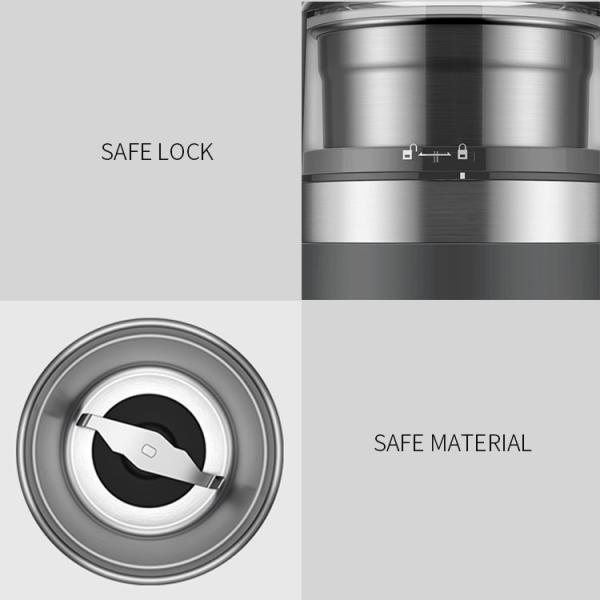 Broyeur de café électrique de lame de solides solubles Mill, 150W Mini Coffee Bean Grinder