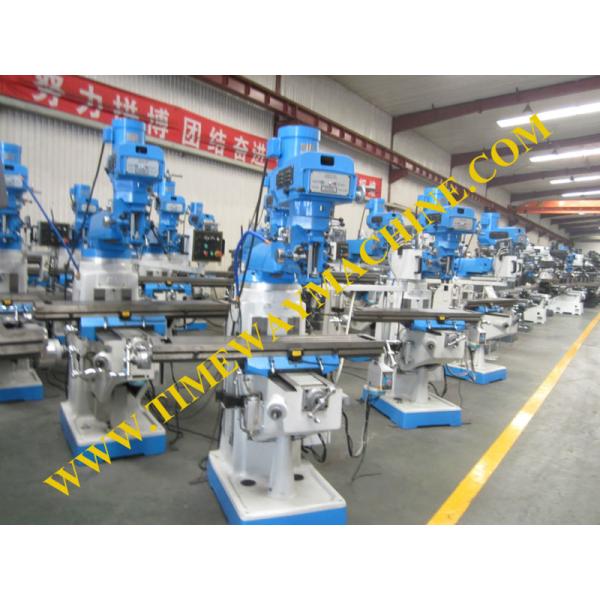 VERTICAL Turret Milling Machine M330A with R8 Spindle Taper and 330x1370 Table Size