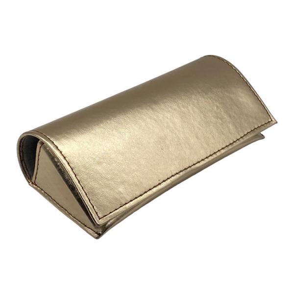 Soft Luxury Magnetic Closure 16.7CM Sunglass Case Leather Glasses Case