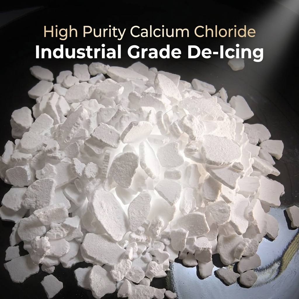 Calcium Chloride Deicing Agent For Highway And Municipal Road Applications