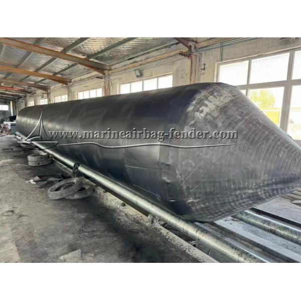 Balón de goma inflable personalizado, bolsas de aire de goma marina para el lanzamiento rápido del barco