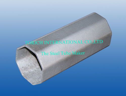 Seamless / Welded Octangon Steel Pipe GB/T 3094 Cold Drawn Tube 10# 20# Q195 Q235 Q345