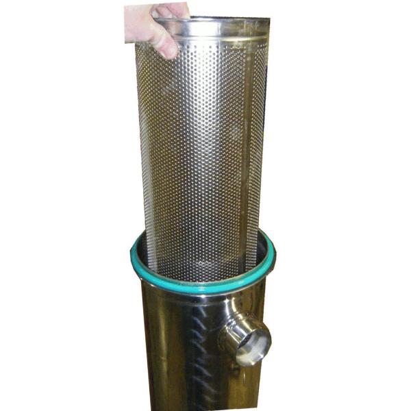 Stainless Steel Bag Filter Housing for Hotels 62KG Weight NPT Inlet 100 psi Pressure