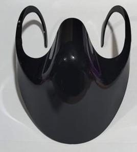 Blue color PC mask  transparent protective mask  splash-proof face shield For Sale