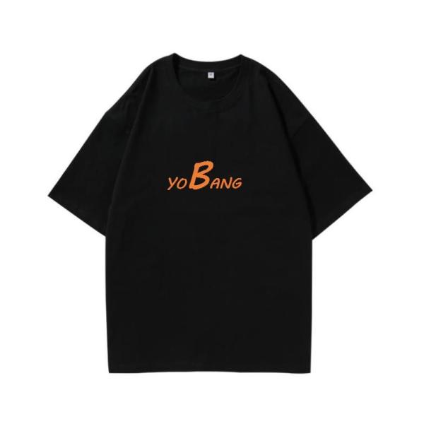 Wholesale fashion fabrics Chiffon satin silk Clothing Round Neck Oversize T-Shirt