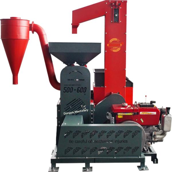 6N1000 PRO MAX Commercial Rice Mill Machine With Elevator 500kg Per Hour