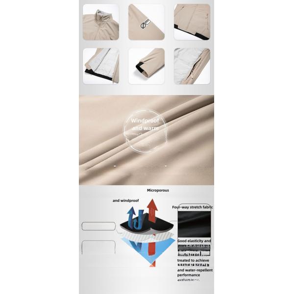 3M Thinsulate Cotton Heated Winter Jacket for Adults Polartec and Quick Dry Materials