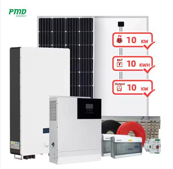 30kw 20kw 10kw Off-Grid Solar Power System Solar Panel System Energy Storage Lithium Battery