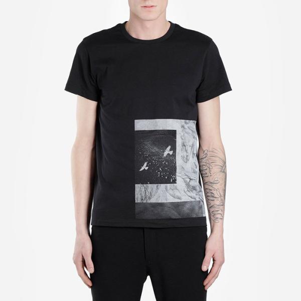 Anti - Pilling Mens O Neck T Shirt , Mens Custom T Shirts Digital Printing Technics