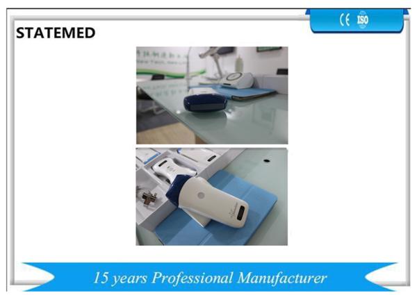 Diagnosis Iphone Ultrasound Probe Ultrasound Scanner , Wifi Handheld Ultrasound Device