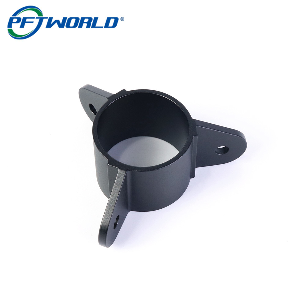 Custom Black Anodized Aluminum 6063-T5 Sensor Mounts & Brackets