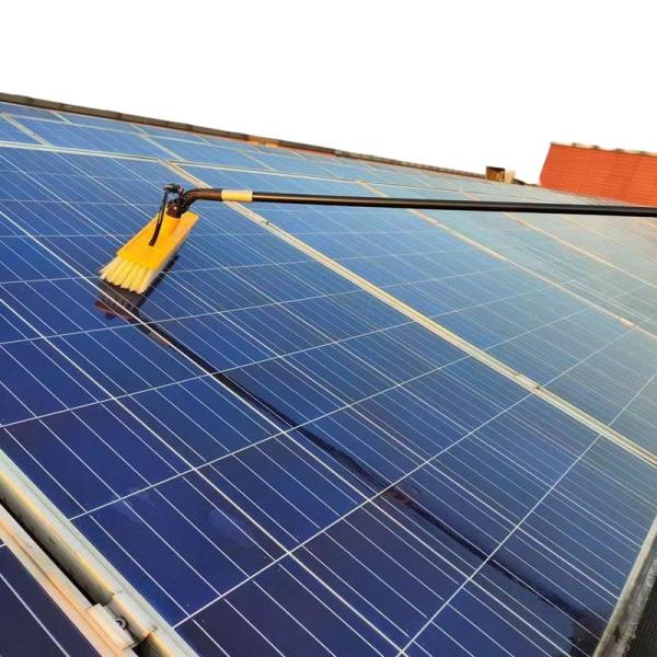 PV System Care Full Set Solutions with DDU Transportation and Water Spay Manual Brush