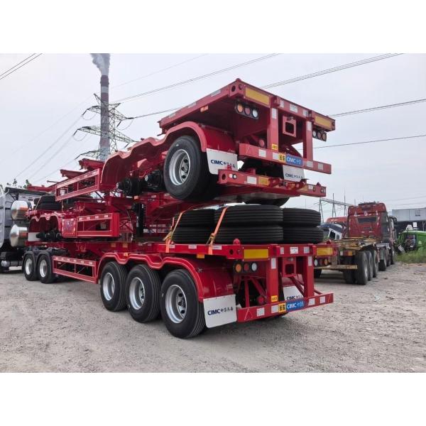 Dernière CIMC clôture semi-remorque