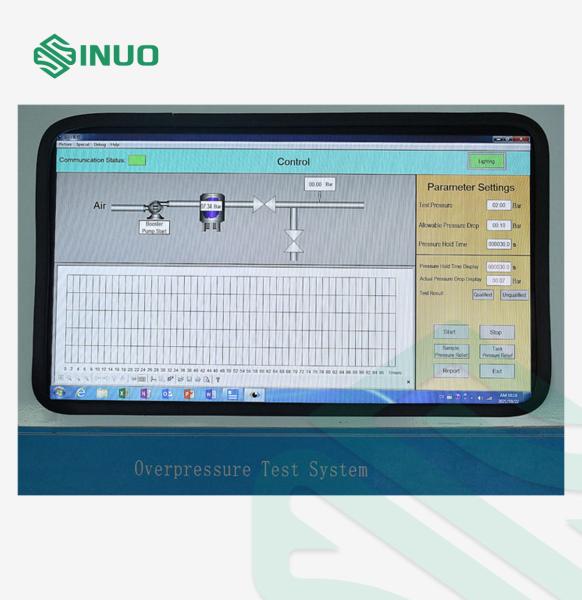 IEC 62196 Electric Vehicle Connector Couplers Over-pressure Test System